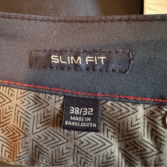 Jachs New York Navy Blue‎ Slim Fit 5-Pocket Styling Pants Sz 38 x 32 NEW - Picture 7 of 8